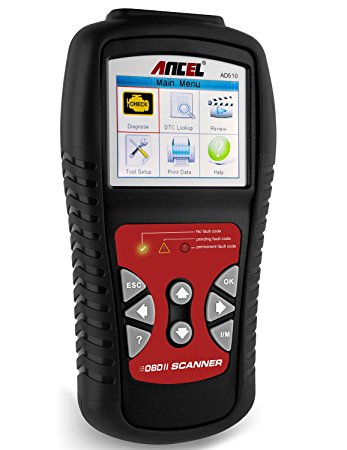 ANCEL AD510 Auto Code Reader OBD 2 Scanner Diagnostic Scan Tool