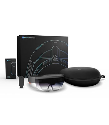 Microsoft Hololens Development Edition virtual reality headset