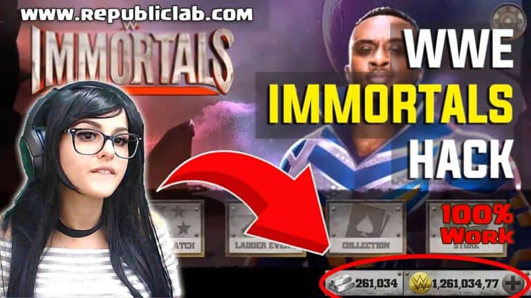 WWE immortals hack cheats with no human verification for iOS and android