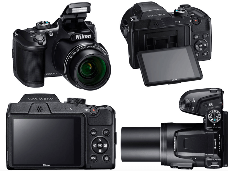 Nikon COOLPIX B500 flip vlogging camera under $300